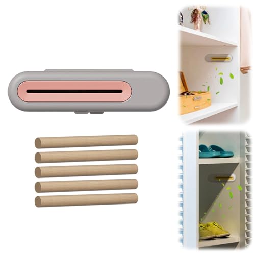 Air Freshener Gel, Natural Odour Eliminator, Aromatherapy Room Diffuser, Pet Odor Neutraliser, No Drill Installation, Long Lasting Fragrance, for Home, Bedroom, Toilet, Car, Shoe Cabinet