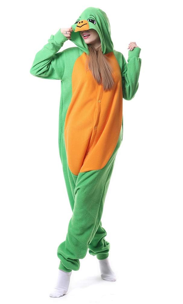 Zkomol Women's Tortoise Adult Onesie Costumes Unisex Christmas Party Pyjamas Onesie For Cosplay Sleepwear