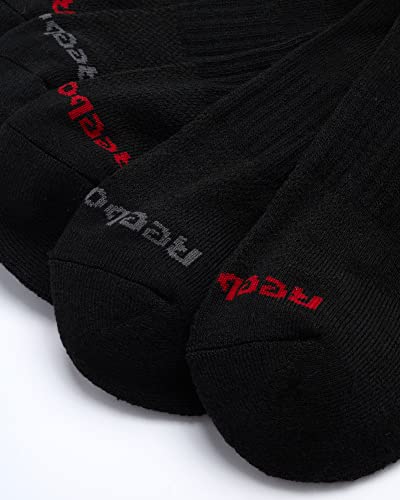 Reebok Men's Low Cut Socks - 12 Pack Performance Cushion Comfort No Show Socks - Breathable Athletic Socks for Men (6-12.5)4
