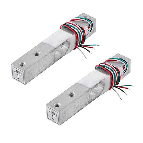 Digital Load Cell Weight Sensor 20kg High Precision Miniature Load Cells YZC-133 for Arduino DIY Electronic Portable Kitchen Scale Sensors(Pack of 2)