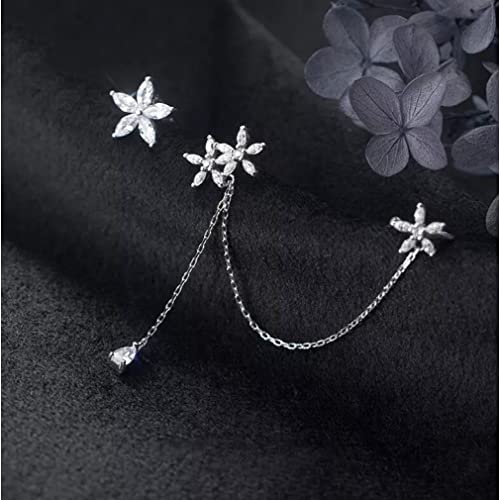 Boucles d'oreilles fleurs douces accessoires parfaits pour un mariage - 2