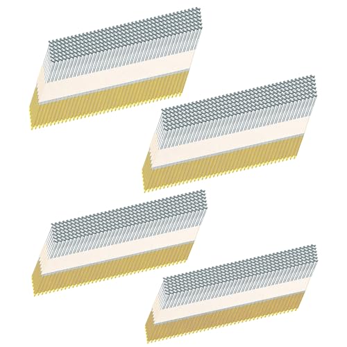 HW HAMWOO 34°Framing Nails,D Head Nail Pack,Hot Dipped Galvanized Paper