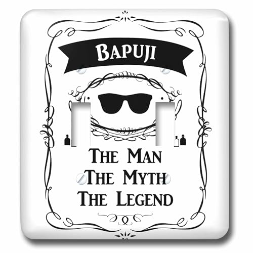 Père en Gujarati Bapuji interrupteur à bascule original cadeau papa