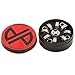 Punisher Skateboards Pro ABEC-7 High-Speed Skate Precision Bearings with Spacers, Red