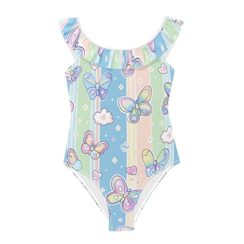 Traje de baño para niña con tirantes bañador infantil cómodo para natación