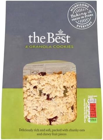 Morrisons The Best Granola Squares 4 Pack