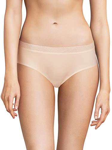 Chantelle Women's, SOFTSTRETCH, Hipster Lace , Women's invisible lingerie, Beige Dore, One Size