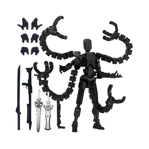 Figuras De Acción Increíbles,Figura Articulada Coleccionable Con Múltiples Articulaciones - Accesorios Impresos En 3D, Juguetes Ensamblados Y Coleccionables Articulados Para Amantes De Juegos | Ya disponible en tu tienda friki favorita! En mundofriki.es!