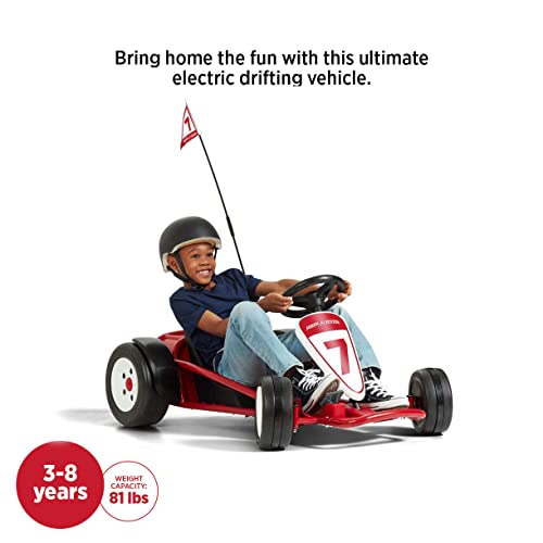 Radio Flyer 940Z Ultimate Go-Kart, 24 Volt Outdoor Ride On Toy, Red Go Kart For Kids Ages 3-8 thumb #3