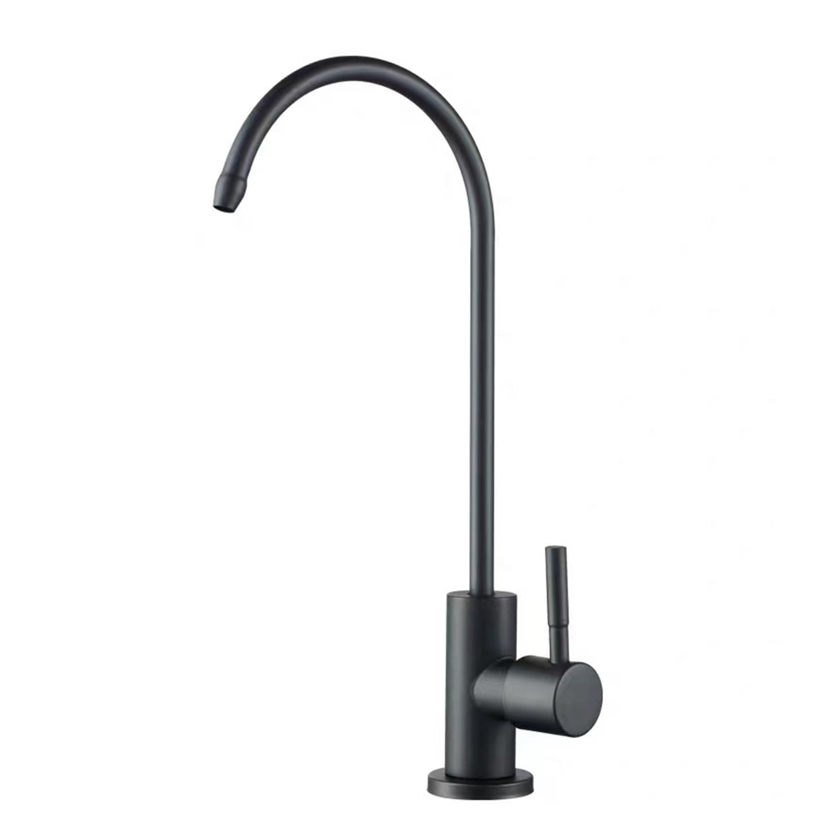 ZQFHSX Drinking Water Filter Tap - Swan Neck Kitchen Sink Faucet with Cooling Swivel for Easy Access