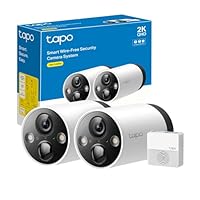 Tapo C420S2 Telecamera Wi-Fi Esterno Qhd 2K, Batteria Senza Fili, Allarme Con Rilevamento Del...