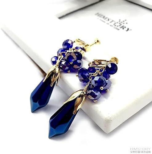 Miniatura 6 de hair jewelry crown tiaras for women Brides Oversize Blue Baroque Royal Tiaras Crown Headpiece Retro Green Rhinestone Tiara Hairbands Wedding Hair