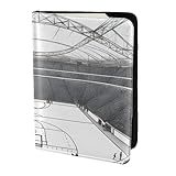 Interior de gamuza ultra: el forro interior está hecho de piel de gamuza ultra proporcionando una superficie suave y resistente que protege tus documentos de viaje de arañazos y desgaste.