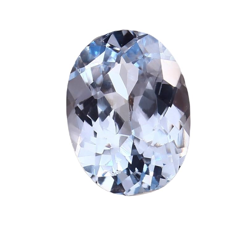 Aigue-marine 16x12 mm ovale pour créer un collier ou un pendentif à offrir