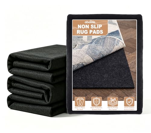 abalao 6x9 Ft 1/4 Inch Thick Waterproof Non Slip Rug