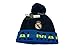 REAL MADRID SOCCER TEAM CUFFED POM POM BEANIE HAT
