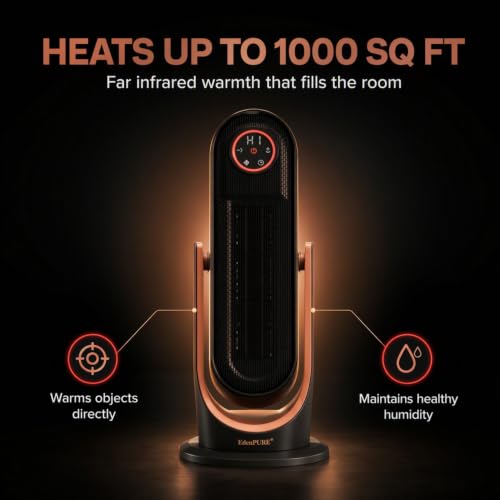 Image of EdenPURE GEN40 PLUS Infrared Heater and Cooler Combo ECO Mode Indoor Use