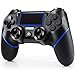 Produktbild OUKELEE Wireless Game Controller Kompatibel mit PS4 PlayStation 4/Pro/Slim/PC Joystick mit Audio Touch Panel Controller mit sechsachsigem Dual Vibration Shock und Anti-Slip und ergonomisch -Blau