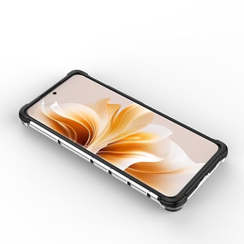 Image of Glasgow Back Case Cover Designed for [ Oppo Reno 11 5G / Reno11 5G ] (Stylish Look | Shock Proof) - Black