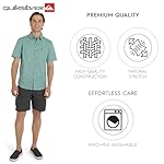 Quiksilver Men's Regular Fit Premium Cotton Woven Short Sleeve Button Up Casual Shirt - Image 5