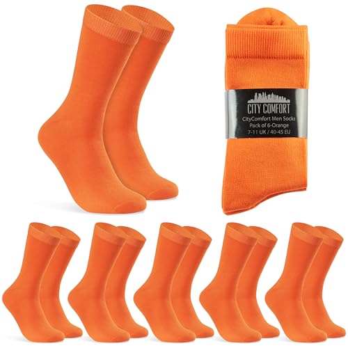 Mens Calf Socks, Breathable Crew Socks Multipack - Mens Gifts