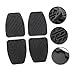 Alipis 4pcs Rubber Clutch Pedal Pad Car Pedal Cover Foot Pad Easy to Install Enhanced Comfort and Safety