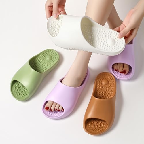 Slippers for Women and Men Ultra Cushion Non-Slip Shower Shoes Indoor and Outdoor Quick Drying Pool House Dorm Slides3