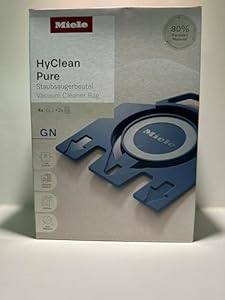Miele Accessoires d'origine - HyClean Pure GN Lot de 4 sacs d'aspirateur + 2 filtres
