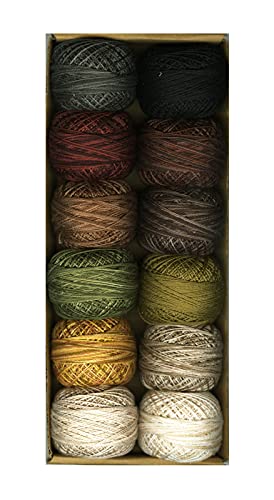Image of Valdani Pearl Cotton Sz 8 | Woodland Babies | 12 Balls | 73 Yds /Ball