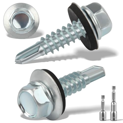 Tornillo Autotaladrante con Arandela de Goma Marca Nuts OT nuts