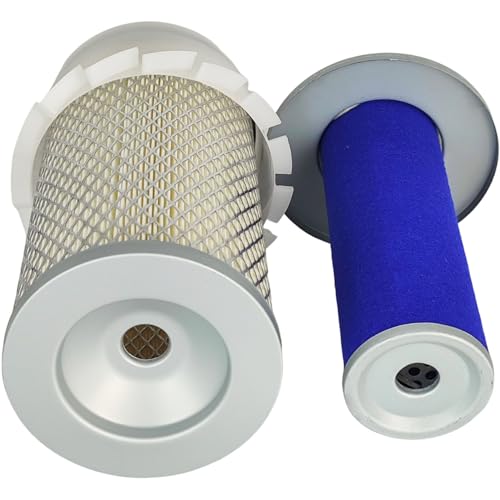XYZIL Maintenance Filter Kit Compatible with John Deere 955 Engine 3TN84 Compact Utility Tractor M806419 M801209 T111383 AM108184 AM108185 Dual Stage Air Cleaner (Oil Fuel Air Filter Kit) by XYZIL - Used condition - Image 4