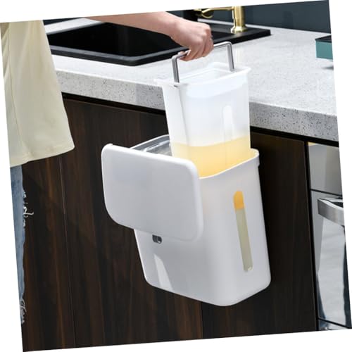 Caneca de basura con tapa compartimentos para separación húmedo y seco miniatura 5