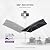 PURPLE LEAF 10 FT Patio Umbrella White Cantilever Umbrella Aluminum Square Outdoor Offset Umbrella Hanging Windproof with 360° Rotation for Garden Deck Pool, Light Grey