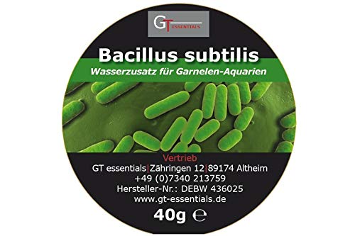 GT essentials - Bacillus subtilis - Garnelenfutter/Additiv für Aquariumwasser