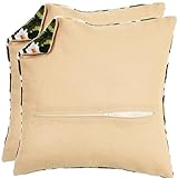 MATÉRIAUX DE QUALITÉ - Matériaux européens haut de gamme, y compris un tissu doux et résistant, ce dos de coussin apporte la touche finale parfaite à vos housses de coussin en toile de point de croix.