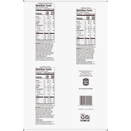 Image of Snyder's of Hanover Pretzel Pieces, Variety Pack of Pretzels Individual Packs, 2.25 Oz, 18 Ct (Pack of 18)
