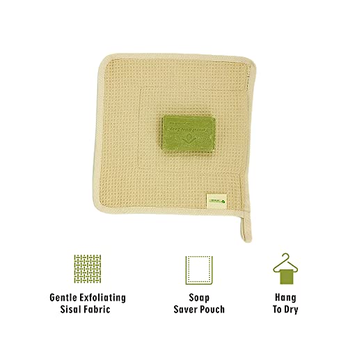Generic Washcloths With Soap Saver Bag. Two-Sided thumb #3