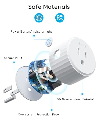 Govee H5083 Smart Plug, Wifi Plugs Work With Alexa & Google Assistant, Smart Outlet With Timer & Group Controller thumb #4