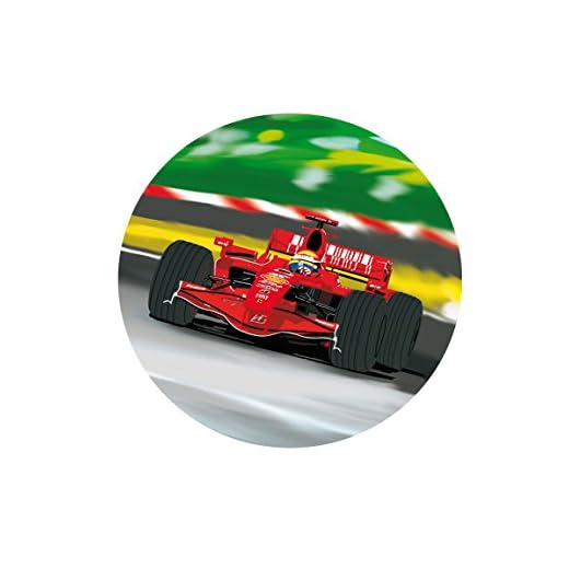 Modecor cialda para Tartas Ostia Ferrari 25249 gráficas assortite Formula 1 F1