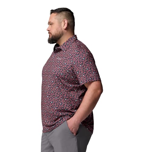 Camiseta polo Columbia para hombre, modelo Super Slack Tide II con tejido elástico miniatura 3