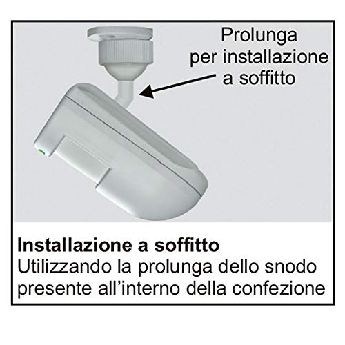 DG12 - Rivelatore a doppia tecnologia: infrarossi passivi e microonde