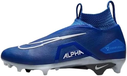 Nike Alpha Menace Elite 3 CT6648-414 Game Royal-University Blue-Summit White-White Men's Football Cleats 11.5 US