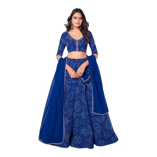 Indian Style Lehenga Choli for Women Navratri Wedding Party Wear Dress Fully Stitched