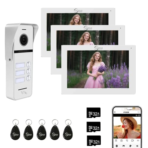 ANJIELO SMART 3-Unit Intercom System