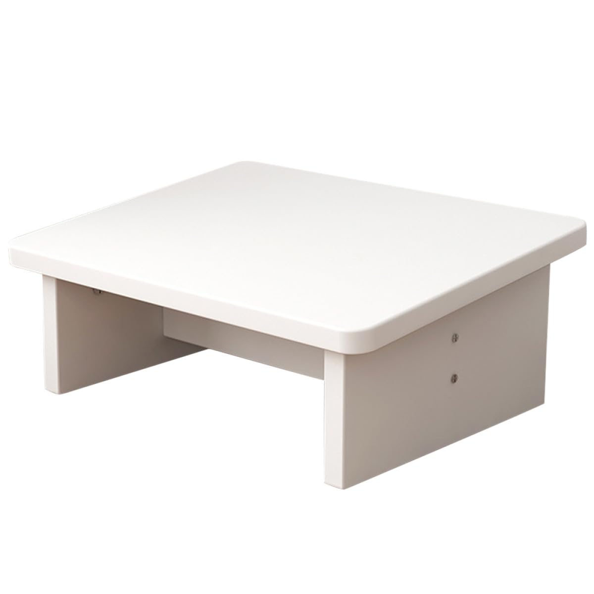 BETOOKY Sgabello Poggiapiedi in Legno Naturale 30 Cm Antiscivolo, Sedile Ergonomico Inclinato per Ufficio e Casa, Poggiapiedi da Scrivania per Adulti Supporto Comfort