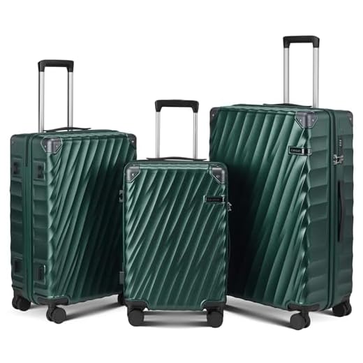 3-Piece PC Hard Shell Luggage Set