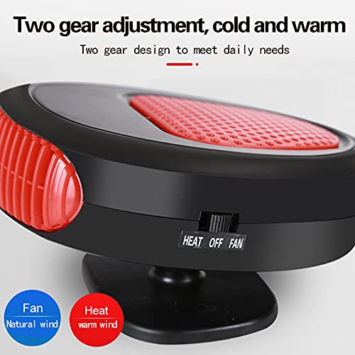 Portable Car Heater 12V, Car Heater Defroster, 140W Car Vehicle Truck Fan Defogger with 2 in 1 Fast Heating and Cooling Function,with Cigarette Lighter Plug for Windscreen, Windshield Car Heater Fan Portable Car Heater 12V, Car Heater Defroster, 140W Car Vehicle Truck Fan Defogger with 2 in 1 Fast Heating and Cooling Function,with Cigarette Lighter Plug for Windscreen, Windshield Car Heater Fan