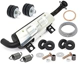 Muffler Silencer KIT W SEALS/SPRINGS Fits Polaris RANGER CREW 570 EFI 4X4 15-22