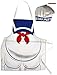 Cryptozoic Entertainment Ghostbusters Stay Puft Apron & Hat Costume
