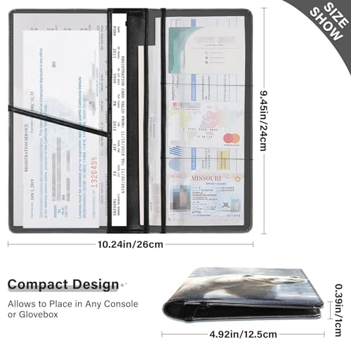 Organizador para documentos Piel PU miniatura 4